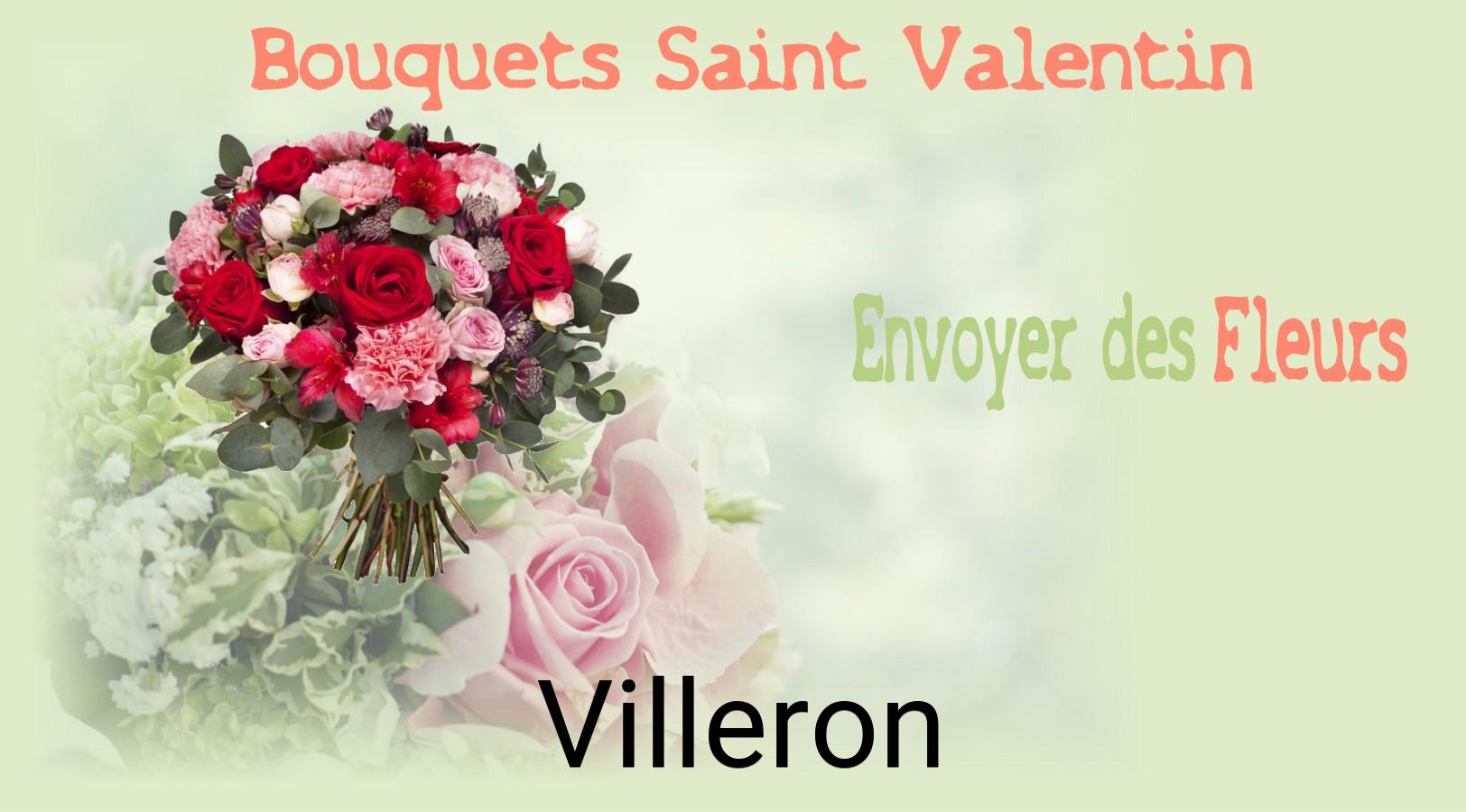 Roses de Saint-Valentin livrées à Villeron
